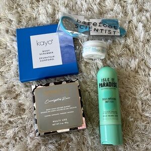 NWT Exfoliate and Glow Bundle